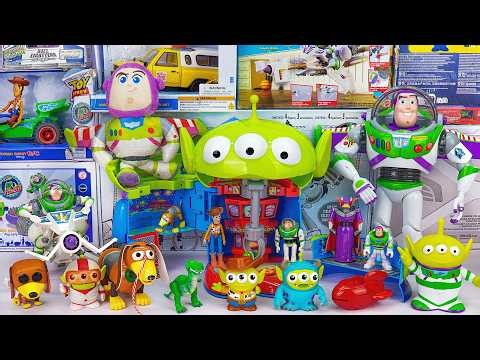 Unboxing Disney Pixar Toy Story 5 toy collection ASMR | Buzz Lightyear & Aliens & Slinky Dog