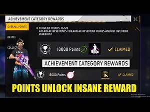 New 18000 Point Achievement Rewards Free Fire Max - it's Raj