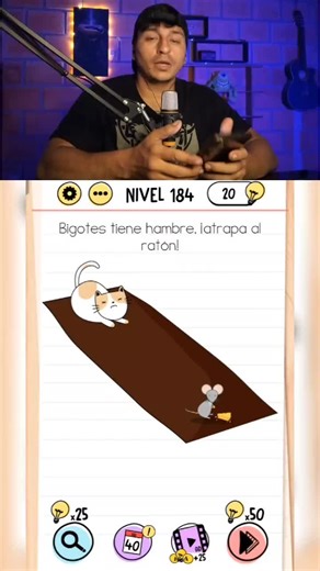 Solución para el Acertijo Nivel 184 de Brain Test