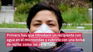 El efectivo método para desinfectar mascarillas con el microondas