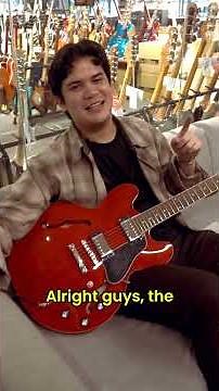 Rock hard with Epiphone ES-335 Semi-Hollowbody Electric Guitar! #jbmusic #epiphone #newarrival