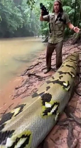 Python Drops on Safari Tourist!