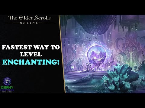 ESO - How to Level Enchanting FAST! Crafting Guides Episode 1