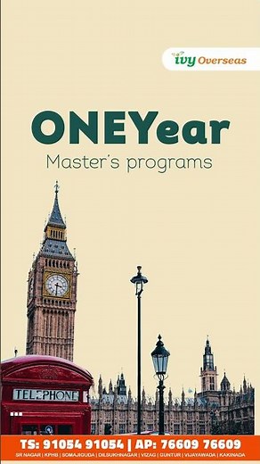 1 Year Master Degree in UK | Study in UK 2026 Guide