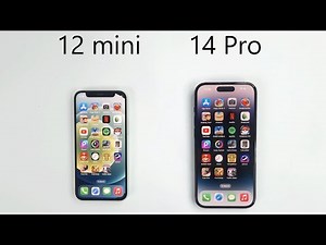 iPhone 12 mini vs iPhone 14 Pro - SPEED TEST!