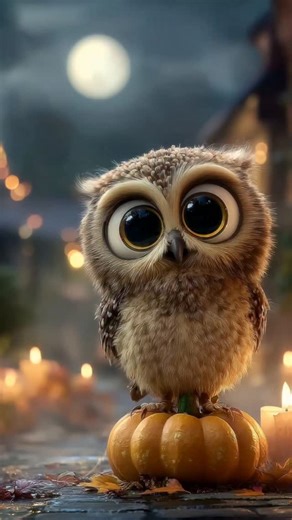 33K views · 3.2K reactions | Have a great day full of ♥️ #halloween #owl #cute #imagineart #imagineartcpp | Nebelschaf Art | Facebook