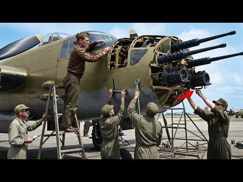 工程師們都說他的 B-25 砲艦「不可能辦到」—— 直到它在 3 天內擊沉 12 艘日本船艦