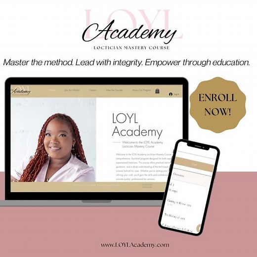 Learn it. Master it. Earn it. #locticiantraining #loceducation #masterloctician