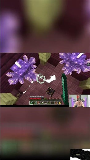 Diamond Sword in Amethyst Building: Epic Minecraft Showdown! #shorts