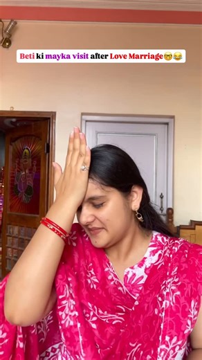 💞 on Instagram: "Maaf krdo mummy😖 . . . . [Bride, girlfriend, boyfriend, relationship, love, bride to be, love marriage, arrange marriage, groom, relatable, fun, comedy, viral, fyp]"