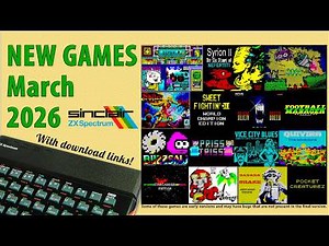 New ZX Spectrum games from March 2026