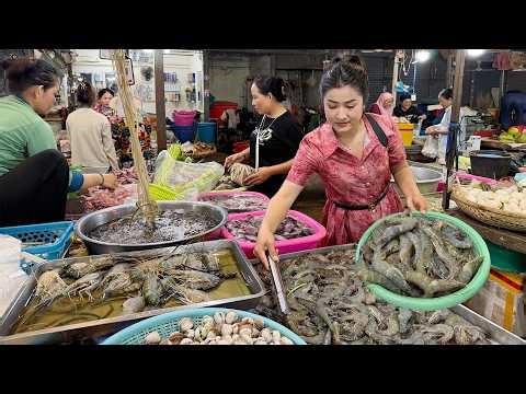 Market show: Buy fresh shrimp to make yummy soup | Sour shrimp soup cooking
