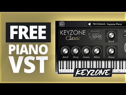 FREE Keyzone Classic Piano VST Plugin ( 5 Presets )