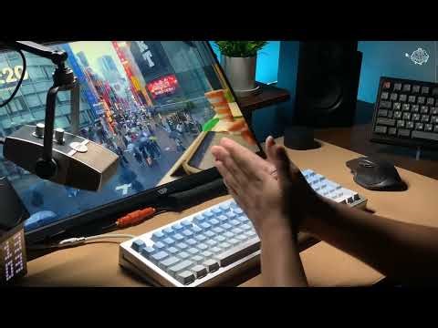 -M5w - Outemu Silent - Gardient Blue - Typing sound ASMR