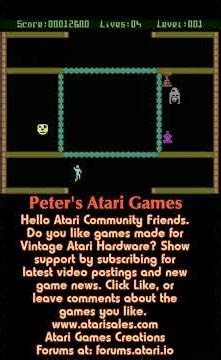 Amokbots - robot combat action game on Atari computers.