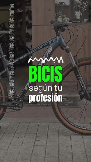 ¿Alguna vez te has preguntado qué bicicleta va perfecta con tu profesión?🧑🏻‍🔧 Comenta tu profesión y dinos si acertamos con tu bicicleta ideal. ¡Y si no! Dinos cuál crees que es #bicis #profesional #bicicletas #bicicletasonline #bicicletasbogota