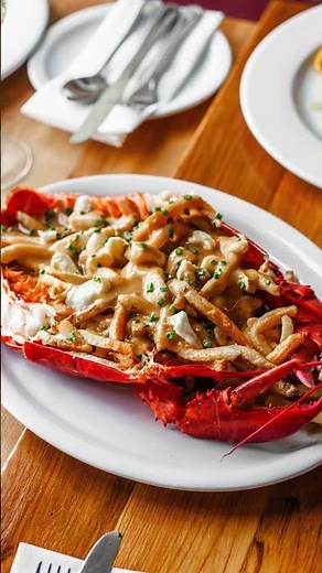 Try our popular lobster poutine, a dish featured on Diners, Drive-Ins and Dives with Guy Fieri
