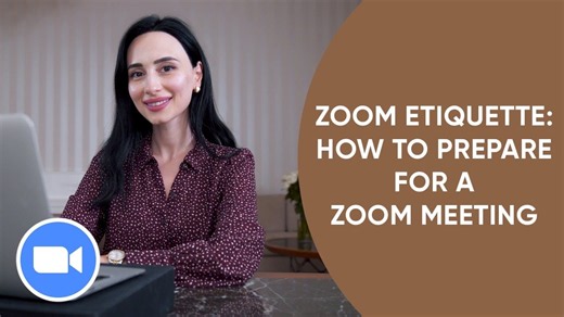 Zoom etiquette rules for professional online meetings