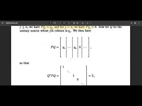 Numerical Linear Algebra - 7