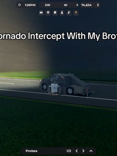 Roblox Twisted Tornado Intercept With My Brother @monkeyboy4889 #Roblox #fyp #fypシ #twisted #Viral