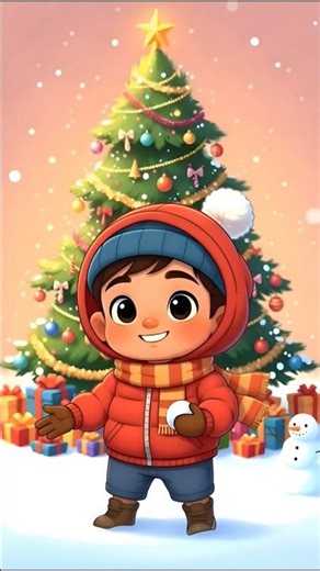 मेरी क्रिसमस एनिमेटेड स्टोरी सॉन्ग l Merry Christmas Animated Story Song - 4K