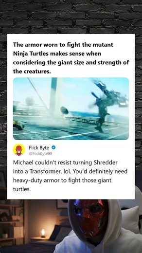 Teenage Mutant Ninja Turtles Armor Why the Suit Makes Sense