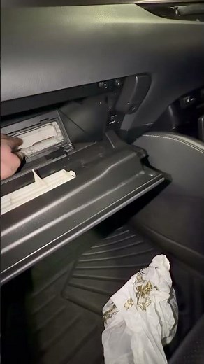 Lexus ES300H cabin filter location and replacement#automobile