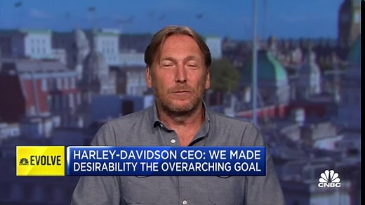 Harley-Davidson CEO: We made desirability the overarching goal
