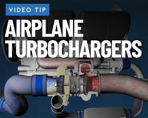 Airplane turbochargers explained for pilots : Flight Training Central