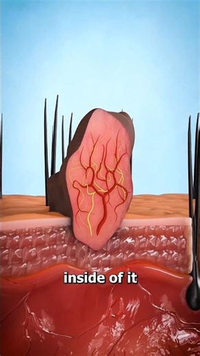 Never Rip Off a Skin Tag — Here’s What Really Happens! #shorts #healthtips