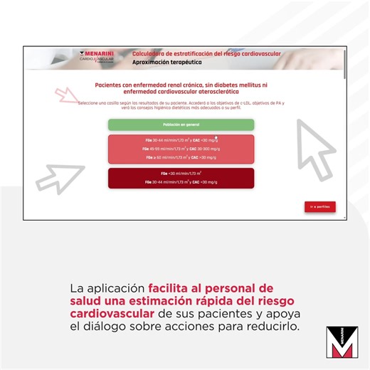 1.3K reactions · 107 shares | 易 Calcule el riesgo, personalice el tratamiento ❤️ La nueva Calculadora de Riesgo Cardiovascular ofrece estimaciones precisas y decisiones de tratamiento personalizadas. Una herramienta práctica para proteger la salud de tus pacientes. Ingrese hoy y conozca nuestra calculadora de riesgo cardiovascular: riesgocardiovascular-ca.com | Menarini Centroamérica y el Caribe | Facebook