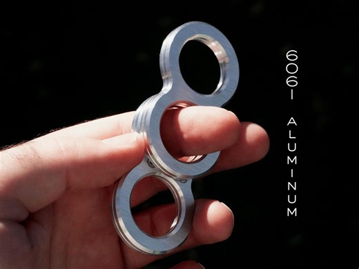Knucks Fidget Sliders – Brushed 6061 Aluminum, All Metal Feel - Etsy