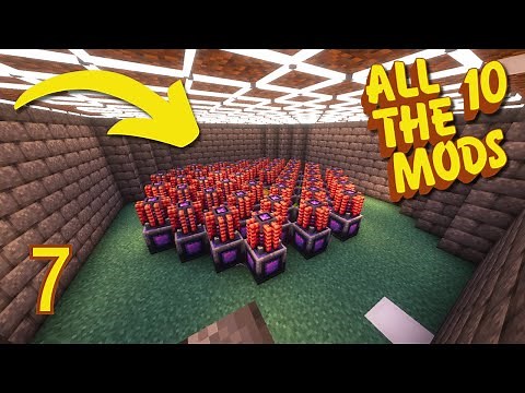 This is the BEST Inferium Farm in All The Mods 10!