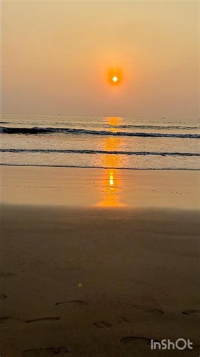Golden Sunset at Velneshwar #farmtailsandtrails #beach
