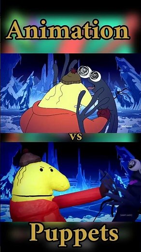 Jeremy puppet vs animation | #smilingfriends