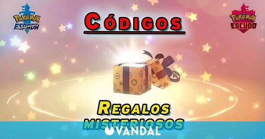 Todos los Códigos de Regalos Misteriosos y premios de Pokémon Espada y Escudo