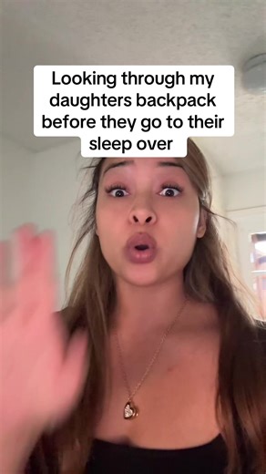 Exploring My Daughters' Backpacks for Their Sleepover