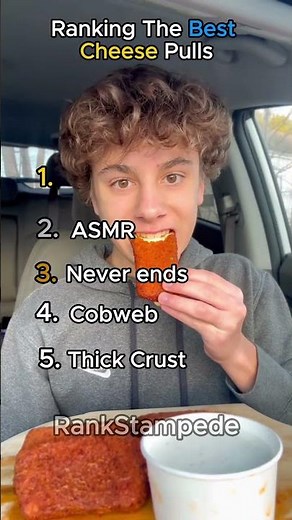 Ranking The Best Cheese Pulls