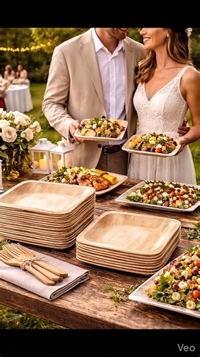 MaLurra Dinnerware Palm Leaf Plates and Trays on Instagram: "Celebrations, Served the Natural Way A shared moment, great food, and palm leaf square plates like bamboo that feel just right. Strong, spacious, and naturally textured, these plates elevate wedding feasts and outdoor celebrations while keeping the experience plastic-free and effortless. Designed for moments meant to be remembered. Delivered in 3 to 5 days. #PalmLeafPlates #SquarePalmLeafPlates #EcoFriendlyServeware #SustainableWedding
