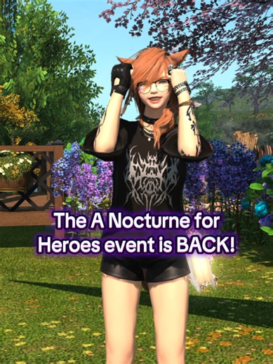 The FFXIV x FFXV crossover event, A Nocturn for Heroes, is BACK! From today until the 13th October you can grab some really cool rewards!! ❤️ This was the second event I ever did in the game, so it does hold fond memories and I love seeing it come abck around 🥹 A 4 seater mount is an absolute steal too! Time to farm some MGP in the Gold Saucer 😅 Which reward are you most excited to get your hands on? 👀 #FFXIV #FinalFantasyXIV #ffxivtok #FinalFantasy #fyp