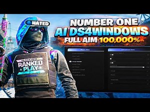 WARZONE AND BO7 DS4Windows AI on 100,000% aim and anti recoil