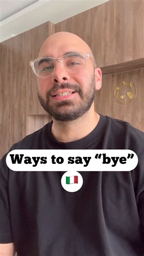”Ways to say bye” in Italian 🇮🇹 Ready to unlock the charm of the Italian language in no time ? Click the link in bio to start learning italian 🇮🇹 #ايطالي #اللغة_الايطالية #تعلم_الايطالية #تعلم_اللغة_الايطالية #learnitalian #italian #learnitaliandaily #italianonline #italianlanguage #sempreitalianoo | Sempreitalianoo