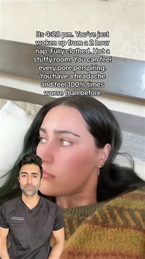 Kunal Sood, MD on Instagram: "Have you ever experienced sleep inertia? 😴 If you sleep for less than 7 hours at night it might be hard to take shorter naps, which will make this difficult to avoid unfortunately. #sleepinertia #sleeptips #sleep VC: @jesssnellx"