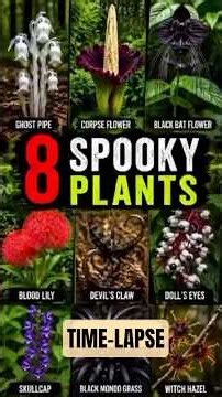 8 Spooky Plants You Won't Believe Exist