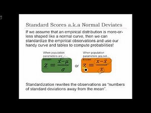 GEOG 3020 Lecture 10-5 Continuous Probability Distributions