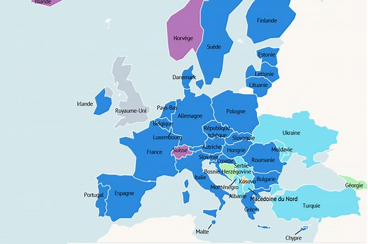 Les États adhérents et candidats à l'adhésion européenne - Touteleurope.eu