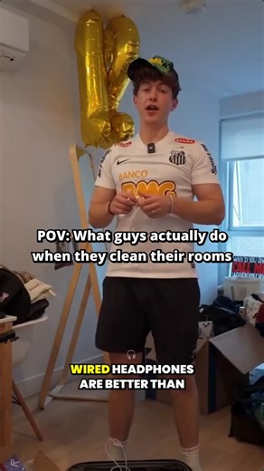 @stillcyp on Instagram: "look at the sock collection 😂 #YearlyClean #GuyHabits #FunnyReality #CleaningRoutine #RelatableHumor #LOL #RoomRefresh"