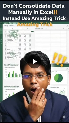 Learn the ultimate Excel consolidate trick that will take your data management skills to the next level. In this Excel tutorial, we will explore how to use Excel formula and functions to consolidate… | Vijay Zine