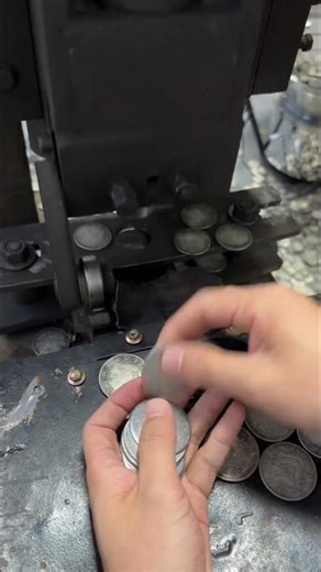 Coin Making Machine Process 🔥