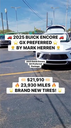 Mark Herren presents a 2025 Buick Encore GX Preferred Stock# SB138235